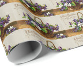 Een vrolijk kerstfeest, helder en gay cadeaupapier (Rol Hoek)