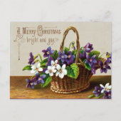 Een vrolijk kerstfeest, helder en gay feestdagenkaart (Voorkant)