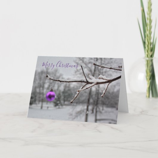 Een vrolijk kerstfeest (Kaart) Feestdagen Kaart (Voorkant)