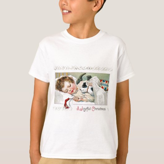 Een vrolijk kerstfeest t-shirt (Voorkant)