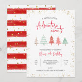 Een vrolijk klein avontuur wacht, jongen 8e verjaa kaart (Voorkant / Achterkant)