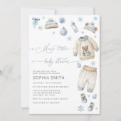 Een vrolijk klein baby kleding Baby shower Kaart (Voorkant)