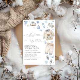 Een vrolijk klein baby kleding Baby shower Kaart