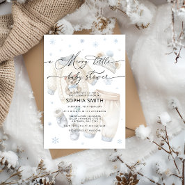 Een vrolijk klein Baby shower Kaart