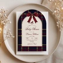 Een vrolijk klein Baby shower Rocking Horse 