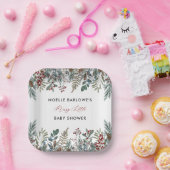 Een vrolijk klein Baby showers papier Bord (Feest)