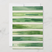 Een vrolijk klein kerstdieren Baby shower Kaart (Achterkant)