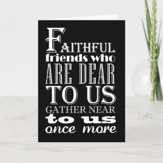 Een vrolijk klein kerstfeest feestdagen kaart