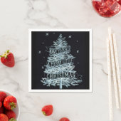 Een vrolijk klein kerstpapier servetten, 2 pack servet (Insitu)