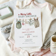 Een vrolijk klein meisje babyshower kerst kleren
