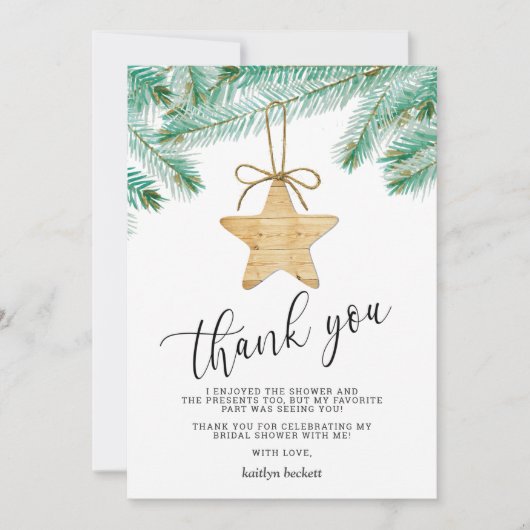 Een vrolijk klein Vrijgezellenfeest Bedankkaart (Voorkant)