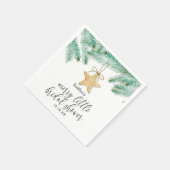 Een vrolijk klein Vrijgezellenfeest Servet (Hoek)