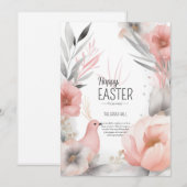 Een vrolijk Pasen feest Kaart (Voorkant / Achterkant)