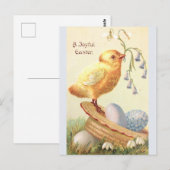 Een vrolijk Pasen...  paasKaart Briefkaart (Voorkant / Achterkant)