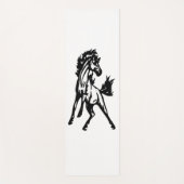 Een vrolijk springend paard  yogamat (Voorkant)
