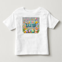Een vrolijk t-shirt met Pasen