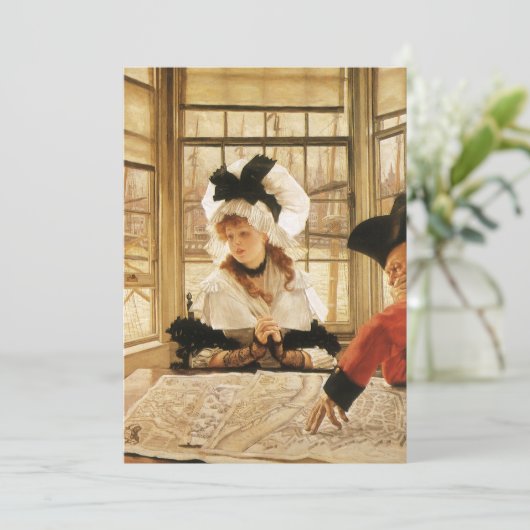 Een vrolijk verhaal van James Tissot, een  fijne k (Staand voorkant)