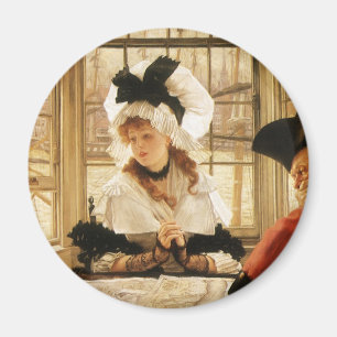 Een vrolijk verhaal van James Tissot, een  fijne k Magneet