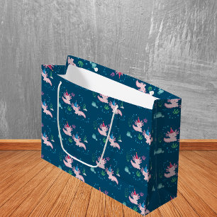 Een vrolijke Axolotl verjaardag Groot Cadeauzakje