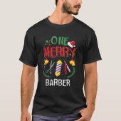 Een vrolijke Barber Baard Grooming Lelijk T-shirt (Voorkant)