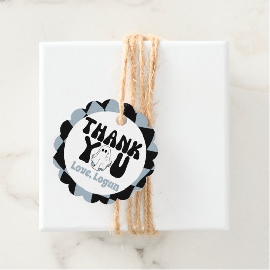 Een vrolijke boekenjongen, bedankt bedankjes labels (In situ)