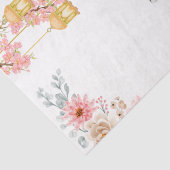 Een vrolijke en speelse bui, net als de wasberen. tissuepapier (Detail)