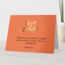 Een vrolijke en vrolijke verjaardag kaart