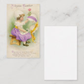 Een vrolijke etalage visitekaartje (Voorkant / Achterkant)