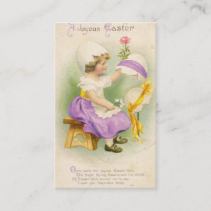 Een vrolijke etalage visitekaartje