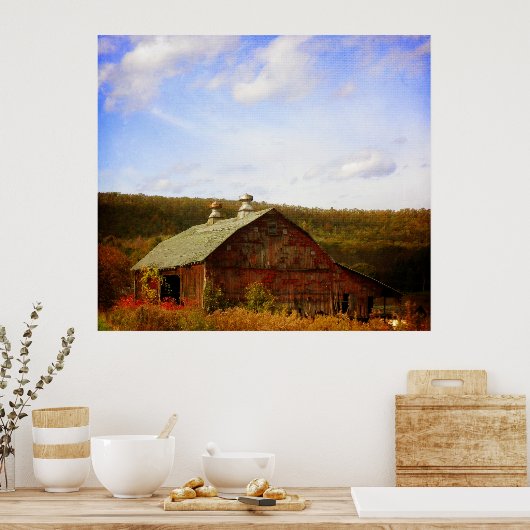 Een vrolijke gedachte van gisteren (hi res) poster (Keuken)