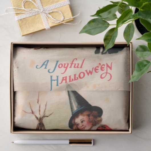 Een vrolijke Halloween van Ellen Clapsaddle Tissuepapier (Geschenk)
