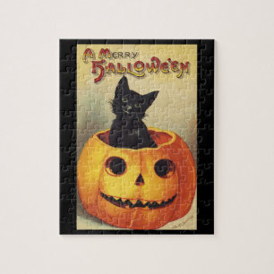 Een vrolijke Halloween van Ellen Clapsaddle, Vinta Legpuzzel