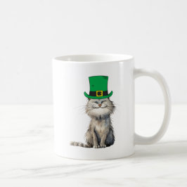Een vrolijke Ierse kat Koffiemok
