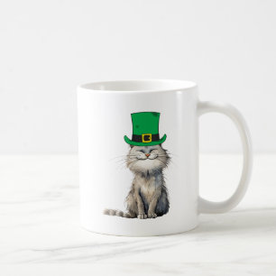 Een vrolijke Ierse kat Koffiemok