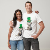 Een vrolijke Ierse kat T-shirt (Unisex)