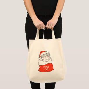 Een vrolijke kat tote bag