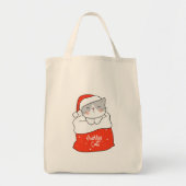 Een vrolijke kat tote bag (Voorkant)