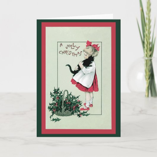 Een vrolijke kerst Kaart (Voorkant)