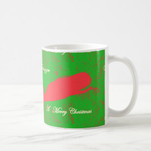 Een vrolijke kerstkoffie-mok koffiemok