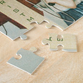 Een vrolijke Kerstman door Ellen Clapsaddle Legpuzzel (Zijkant)