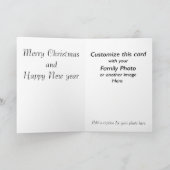 Een vrolijke kerstmis oude wereld Santa Saint Nick Feestdagen Kaart (Binnen)