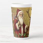 Een vrolijke kersttijd latte mok (Voorkant)