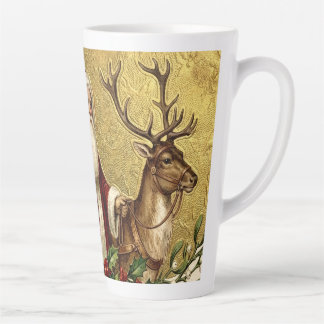 Een vrolijke kersttijd latte mok