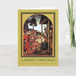 EEN VROLIJKE KERSTVAKANTIE KAART