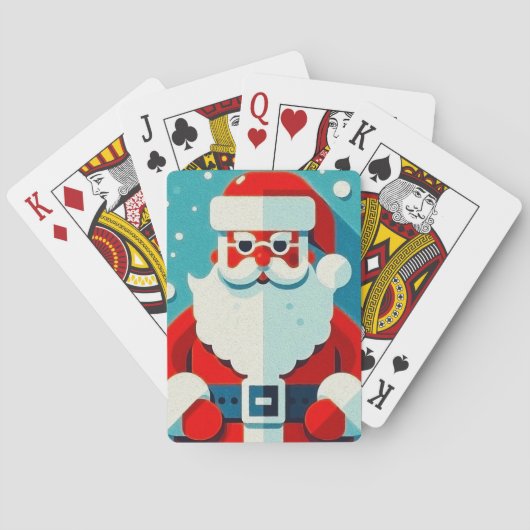 Een vrolijke match pokerkaarten (Achterkant)
