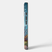 Een vrolijke Neon Surge. Case-Mate iPhone Case (Achterkant / Links)