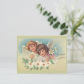 Een vrolijke Pasen Feestdagenkaart (Staand voorkant)