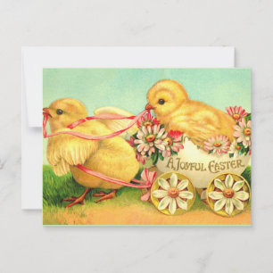 Een vrolijke Pasen, populaire  illustratie, Briefkaart