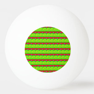 Een vrolijke pingpongbal