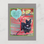 Een vrolijke Smile Post Kaart (Voorkant)